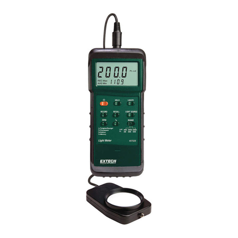 Extech Instruments 407026 user manual