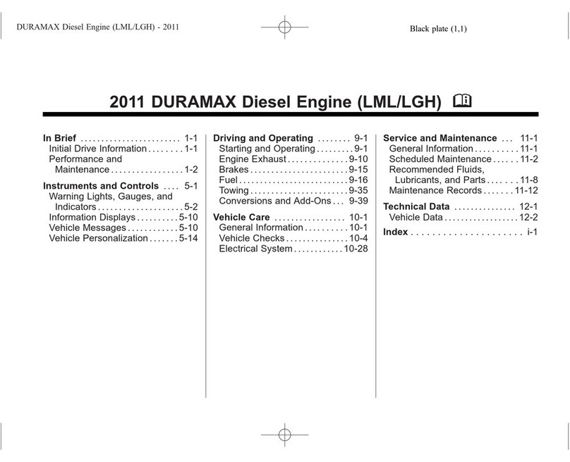 Chevrolet DURAMAX Diesel Engine 2011 user guide