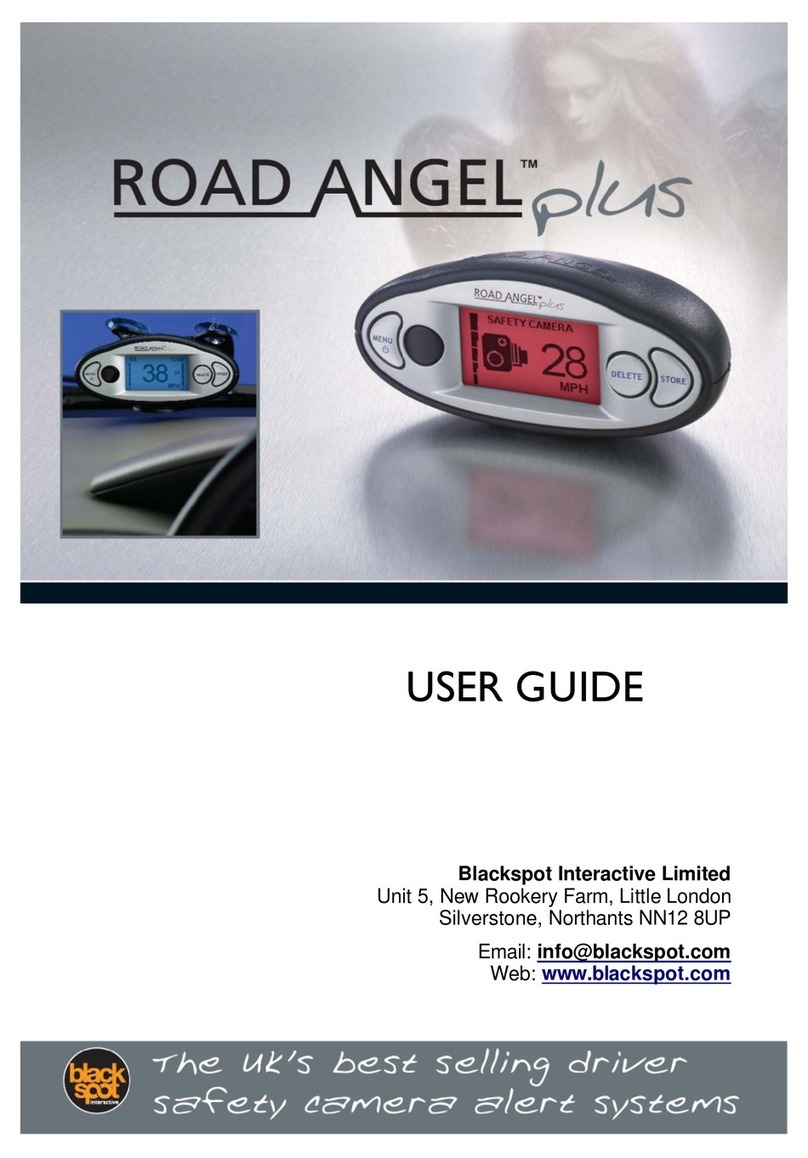 Blackspot Interactive Road Angel Plus user guide