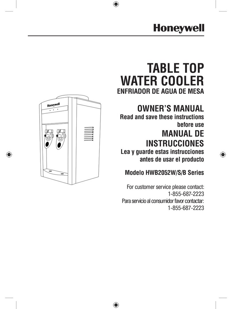 Honeywell HWB2052W User manual