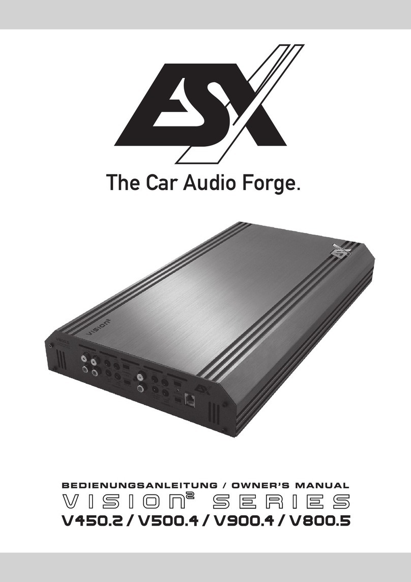Audiodesign V450.2 User manual Audiodesign V450.2 User manual