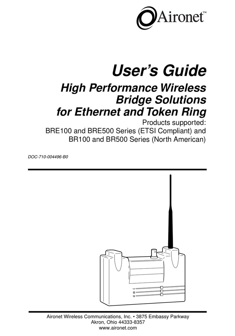 Aironet BRE100 user guide