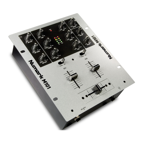 Numark M101 quick start guide