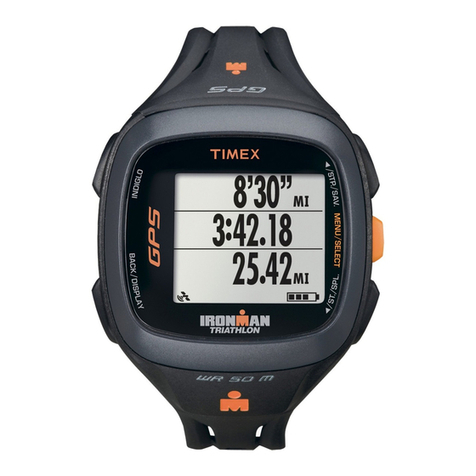 Timex Run Trainer 2.0 GPS User manual