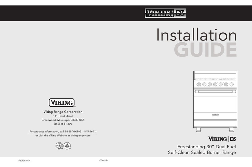 Viking D3 Series installation guide