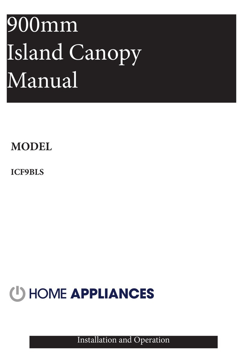 Euromaid ICF9BLS Installation and operation manual