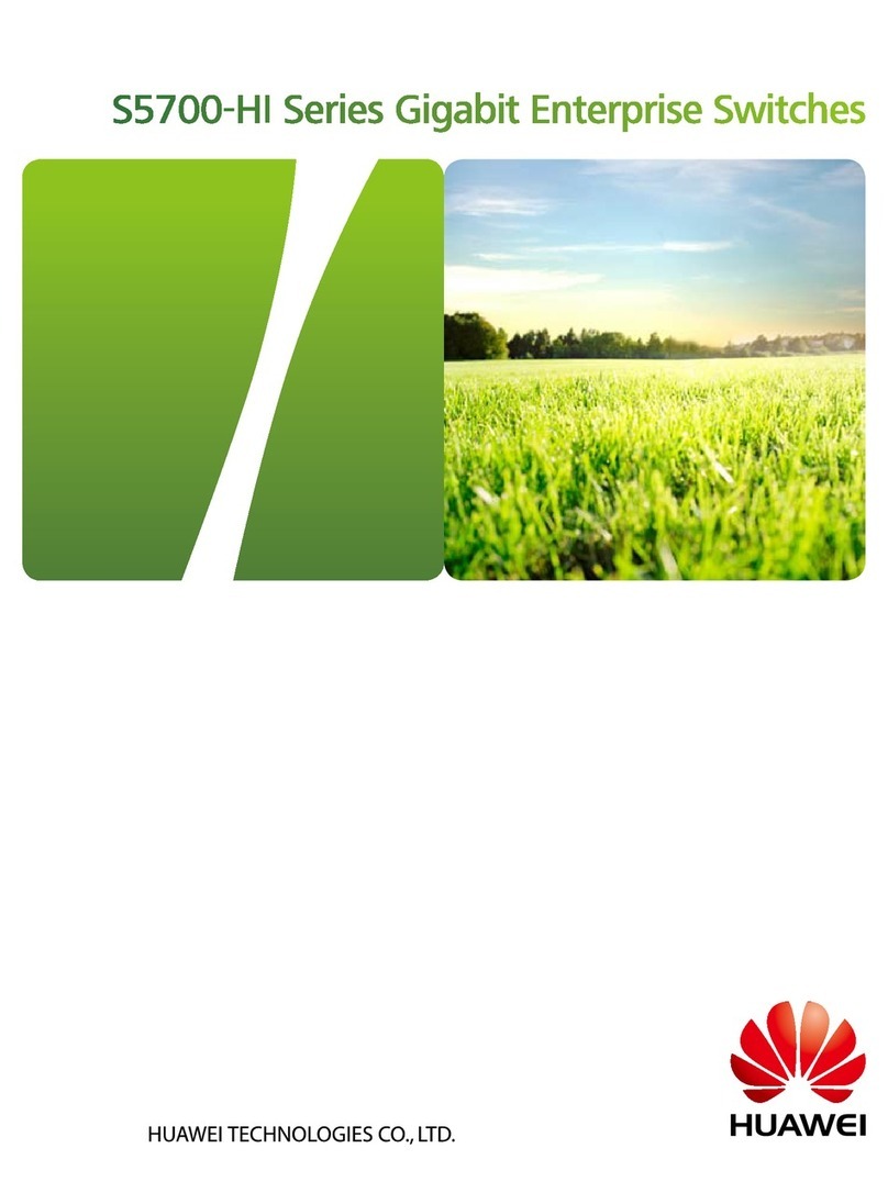Huawei S5700-HI Series User manual Huawei S5700-HI Series User manual