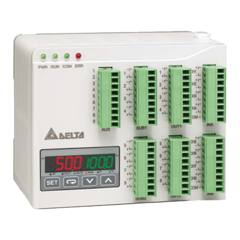 Delta DTE10T Series instruction sheet