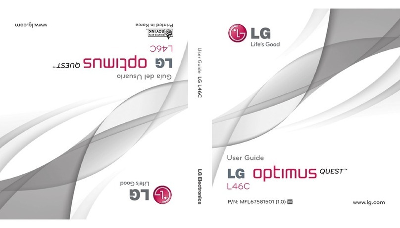 LG optimus quest L46C User manual