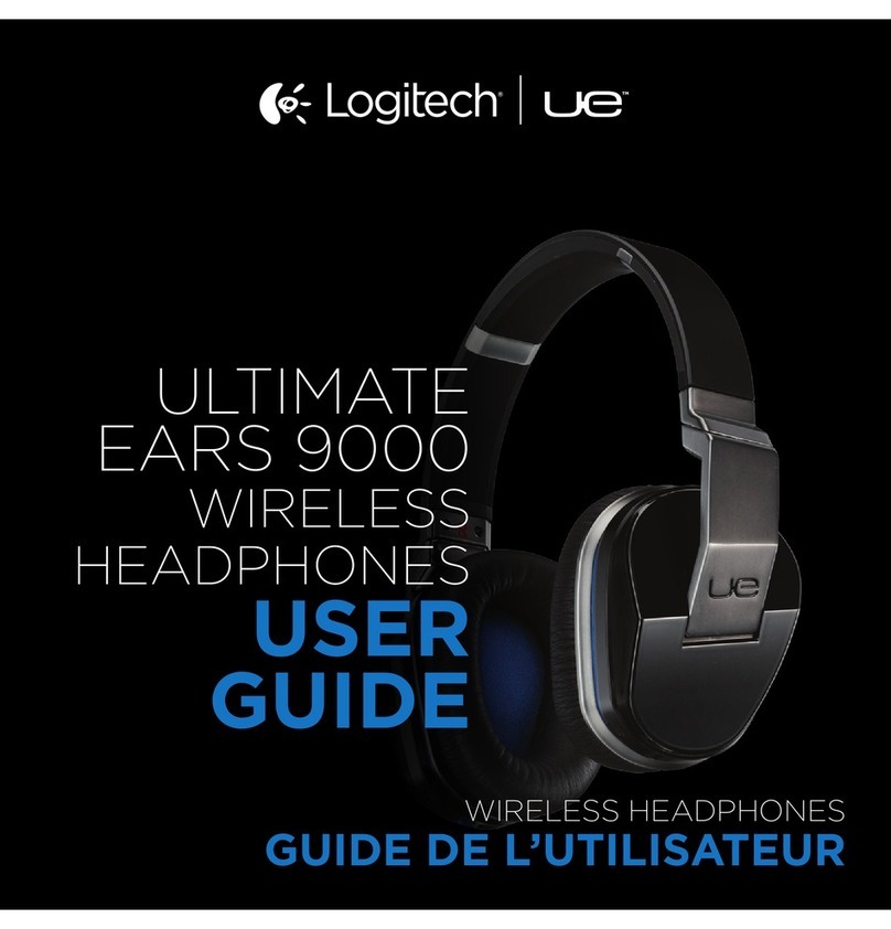 Logitech Ultimate Ears 9000 User manual