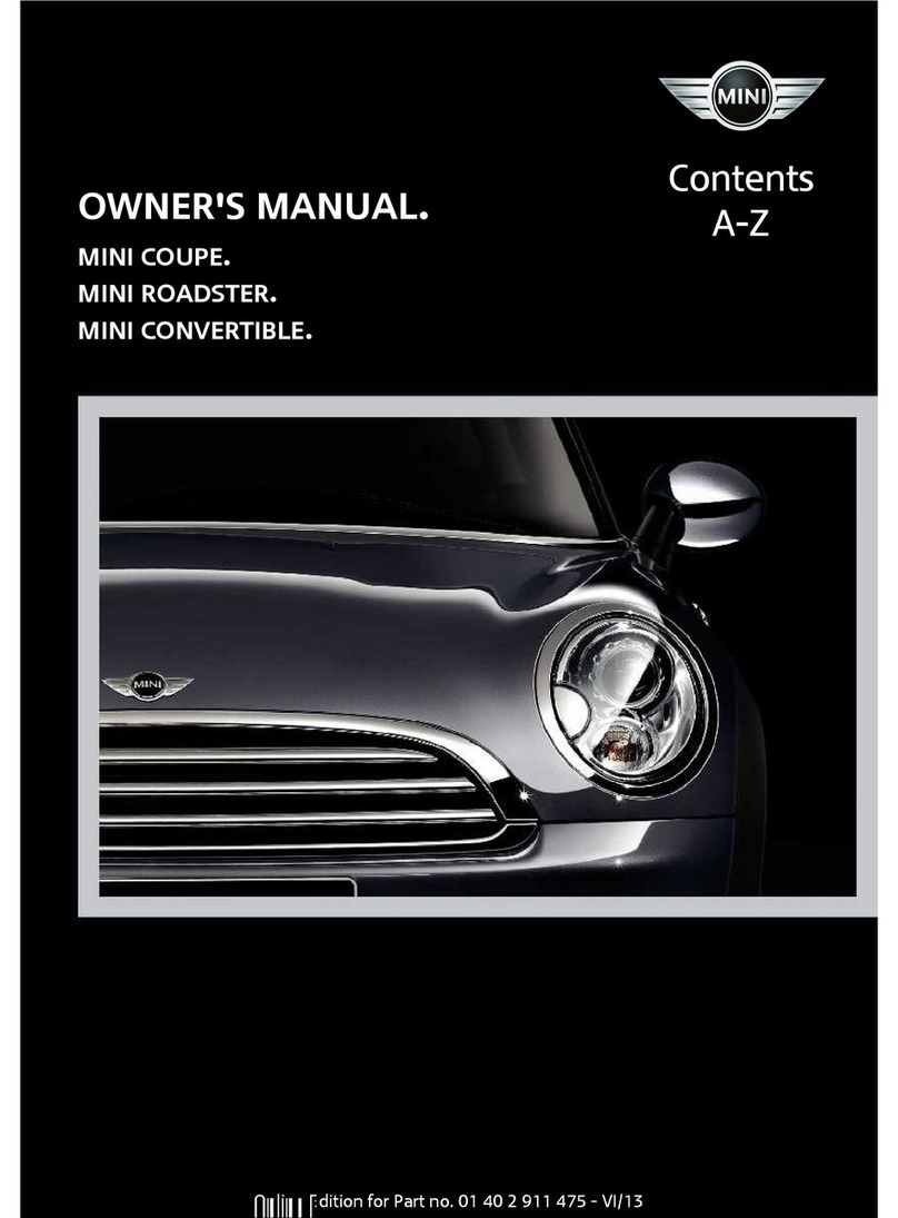 Mini COUPE User manual Mini COUPE User manual