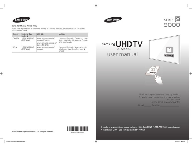 Samsung 9000 Series User manual Samsung 9000 Series User manual