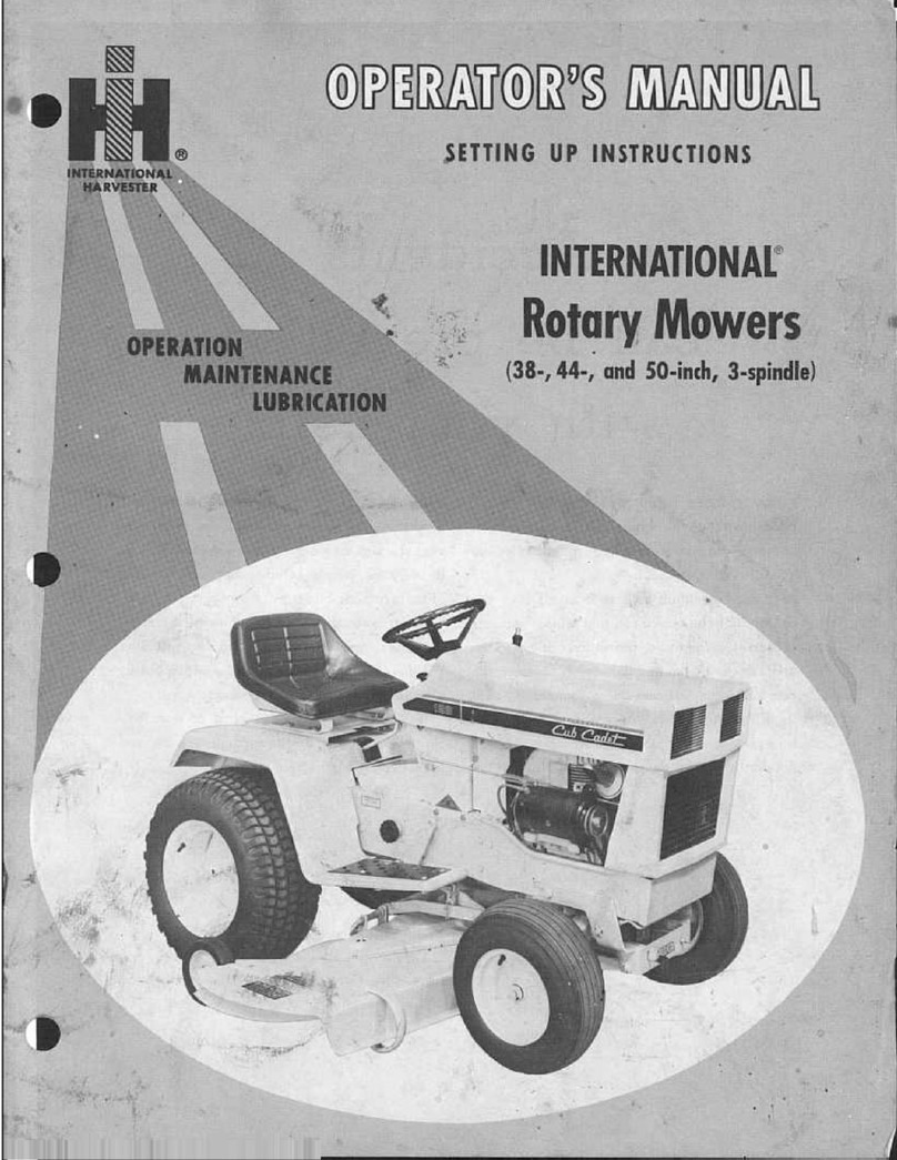 Cub Cadet 38" User manual