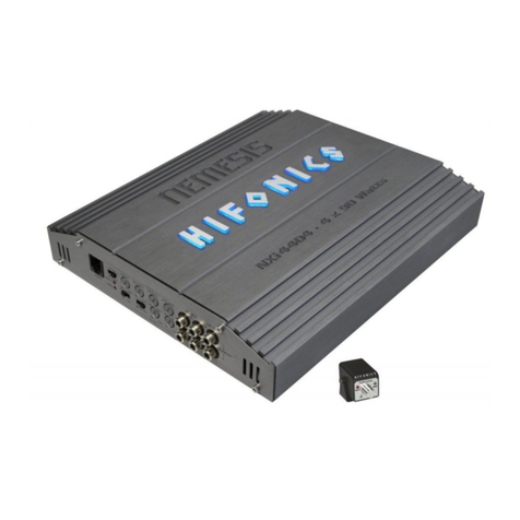 Hifonics Nemesis NXi4404 User manual