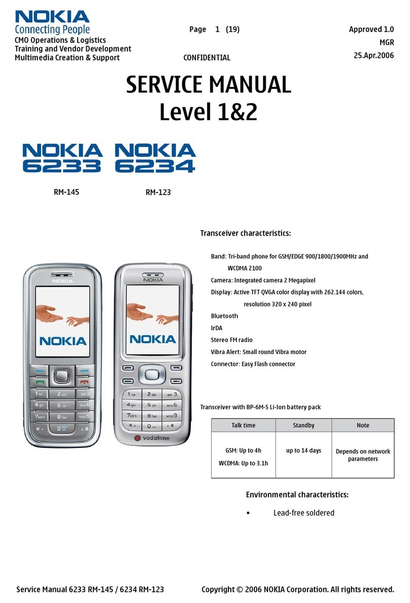 Nokia 6233 - Cell Phone 6 MB User manual