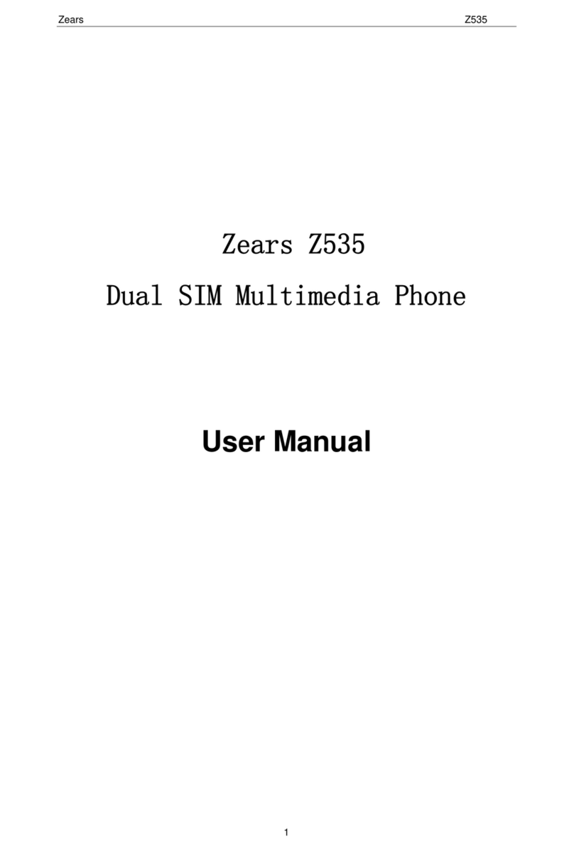Zears Z535 User manual
