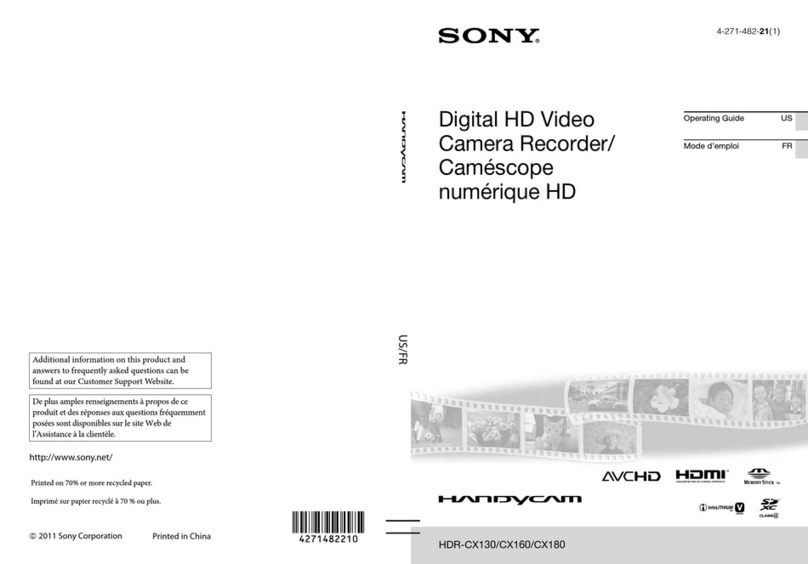Sony Handycam HDR-CX130 User manual