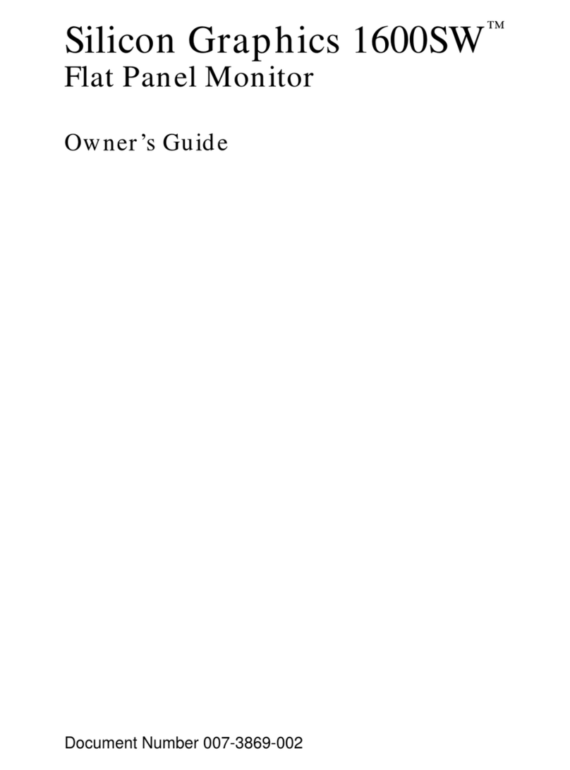 Silicon Graphics 1600SW User manual