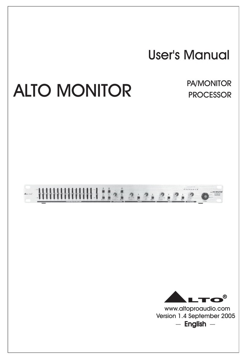 Alto MONITOR user manual