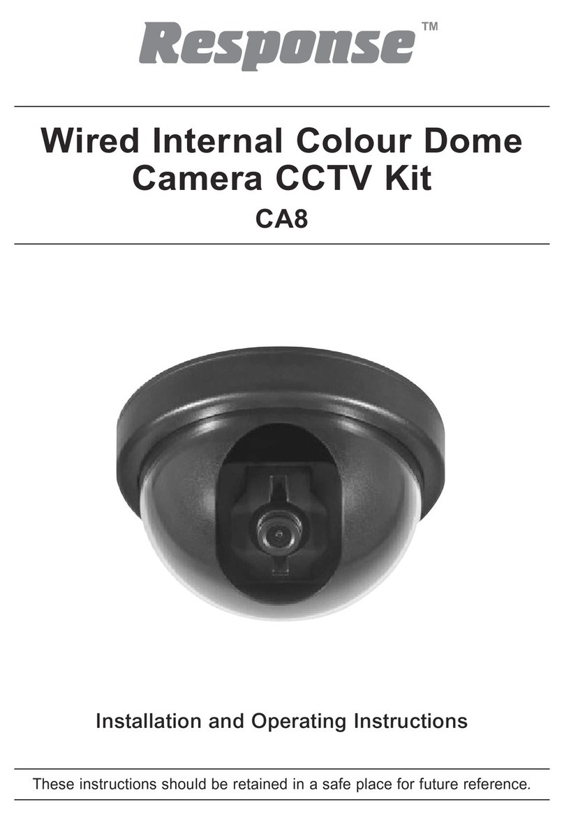 Response CA8 Installation and operating instructions