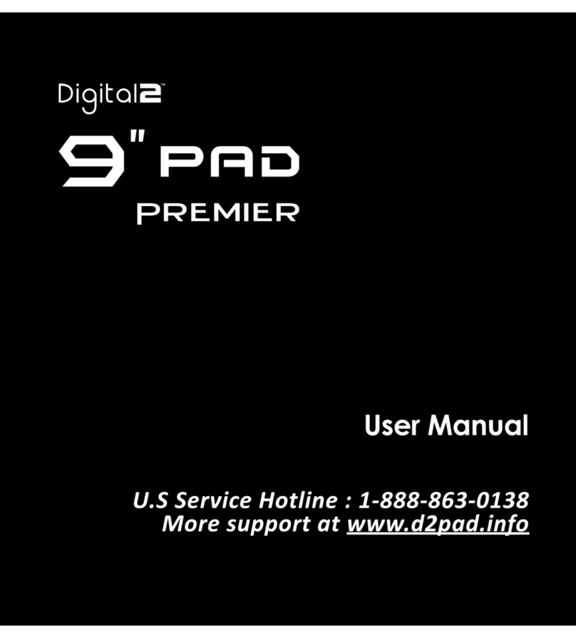 Digital2 9" PAD PREMIER user manual