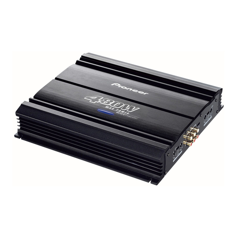 Pioneer GM-6000F owner's manual