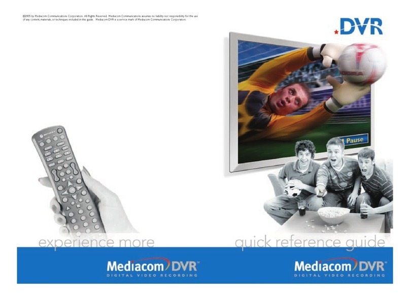 Mediacom DVR quick guide