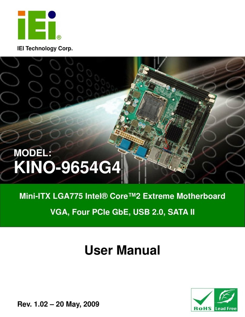 IEI Technology Kino-9654G4 User manual