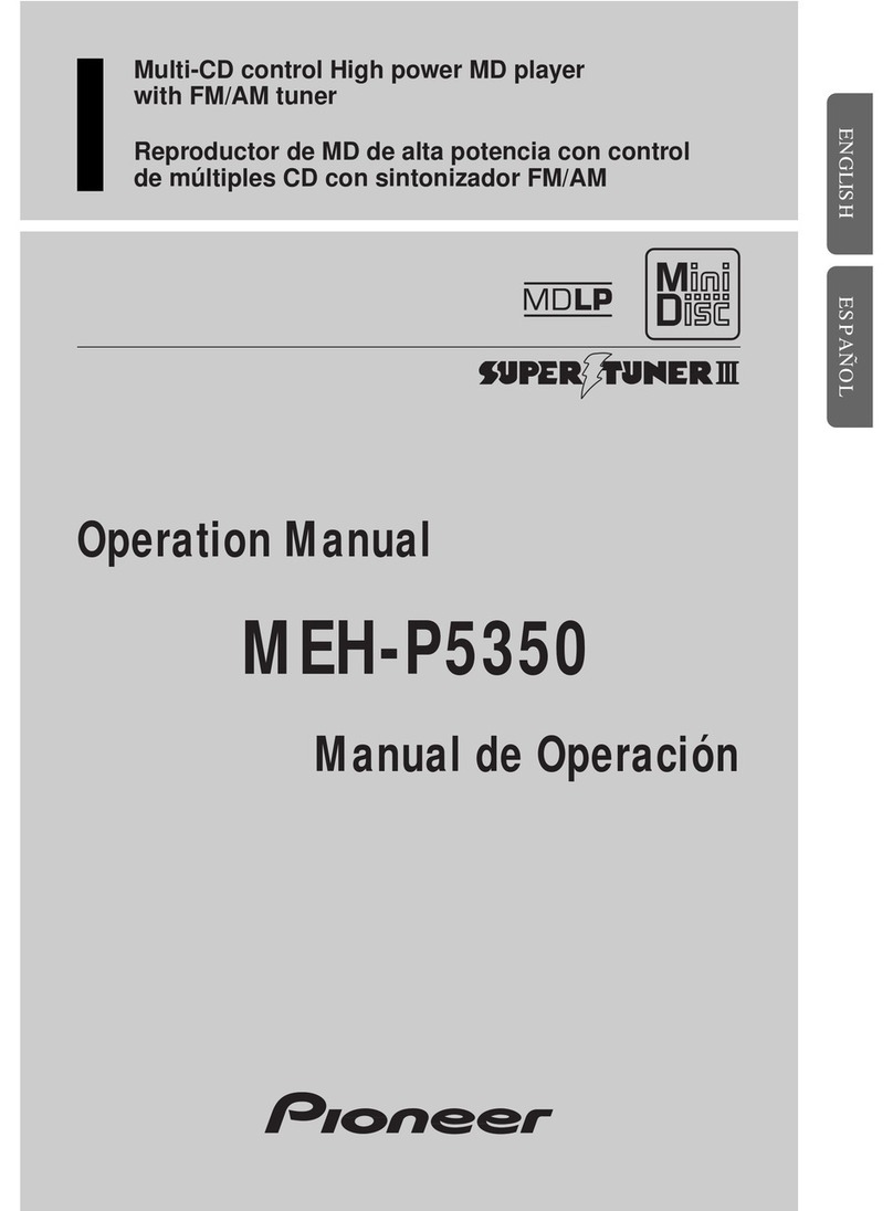 Pioneer MEH-P5350 User manual