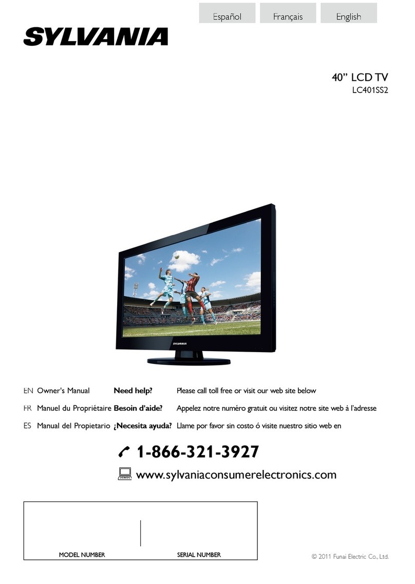 Sylvania LC 401SS2 User manual