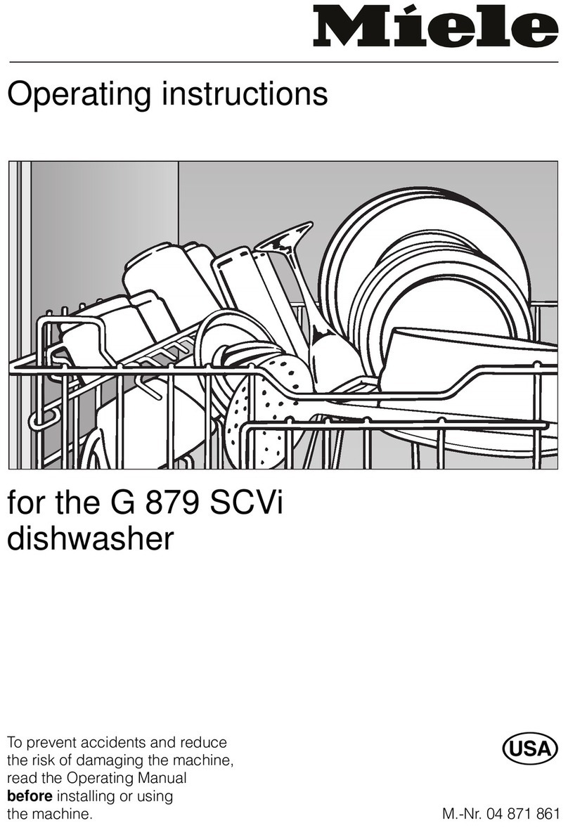 Miele G 879 SCVI User manual