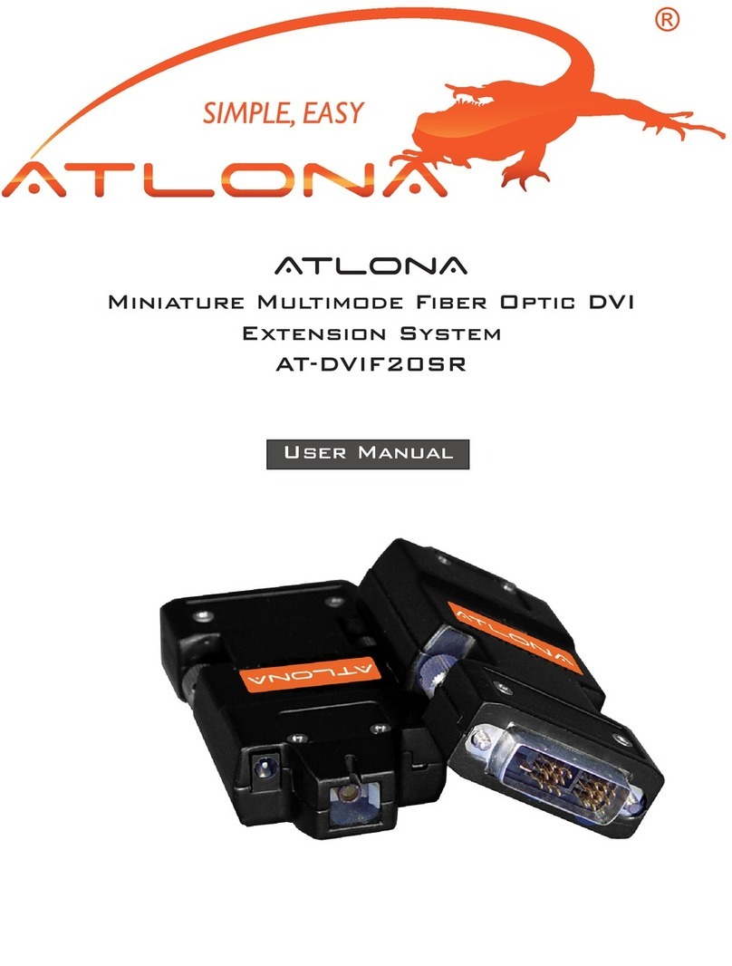 Atlona AT-DVIF20SR user manual