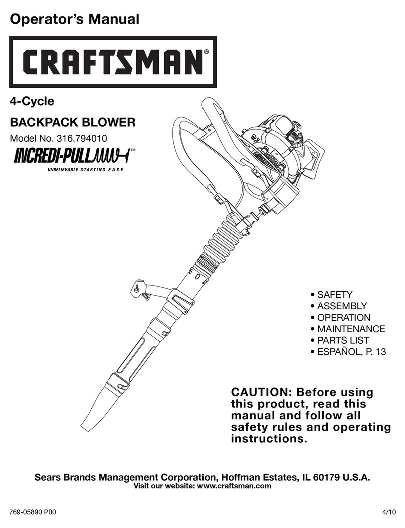 Craftsman INCREDI.PUL 316.794010 User manual Craftsman INCREDI.PUL 316.794010 User manual