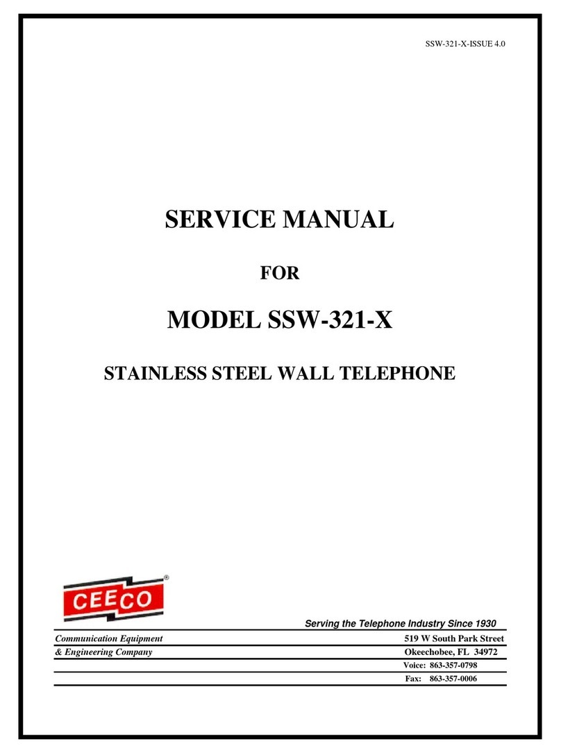 CEECO SSW-321-X User manual