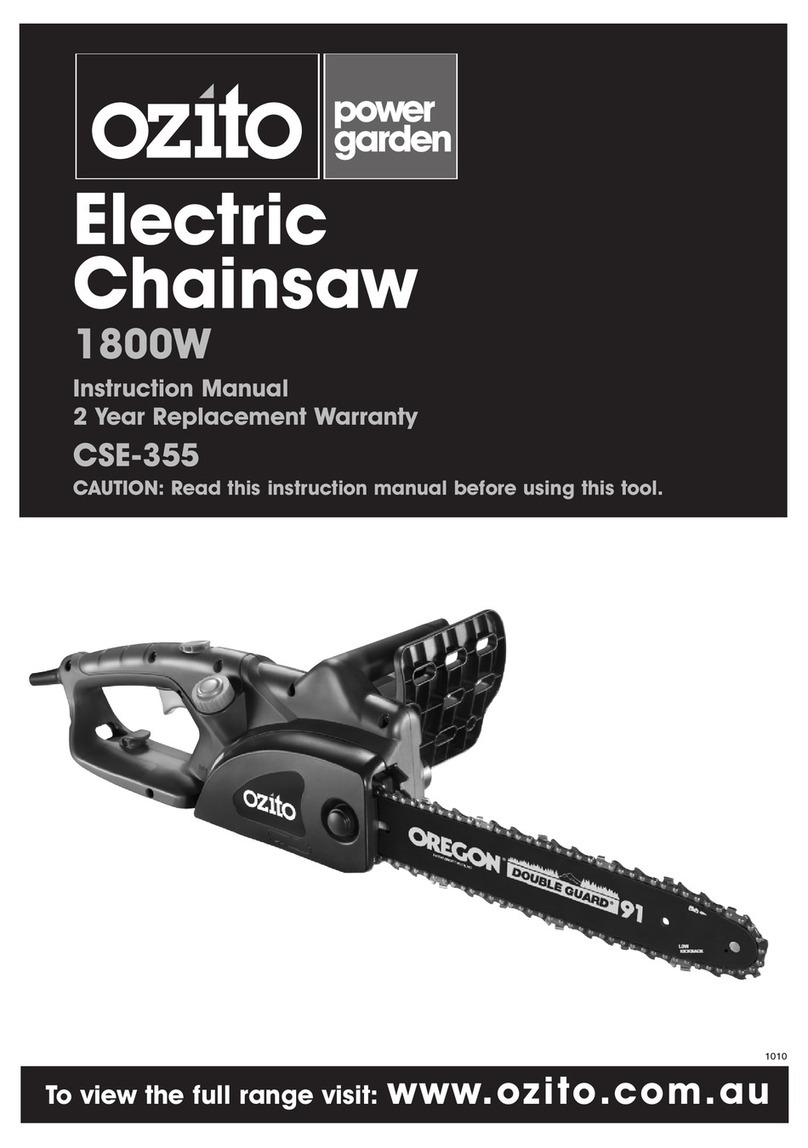 Ozito CSE-355 User manual Ozito CSE-355 User manual