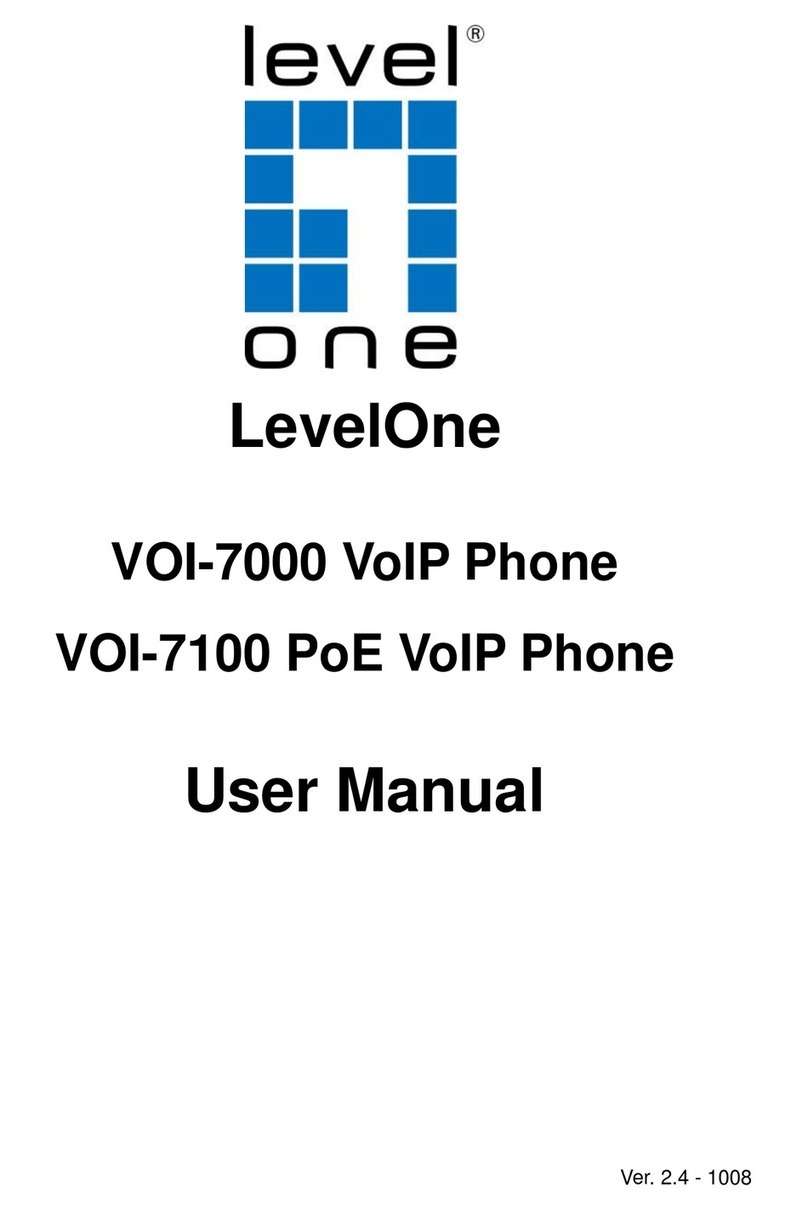 LevelOne VOI-7000 user manual