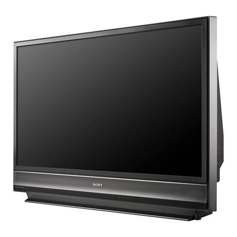 Sony KDF-46E3000 - Bravia 3lcd Micro Display High Definition... Service manual