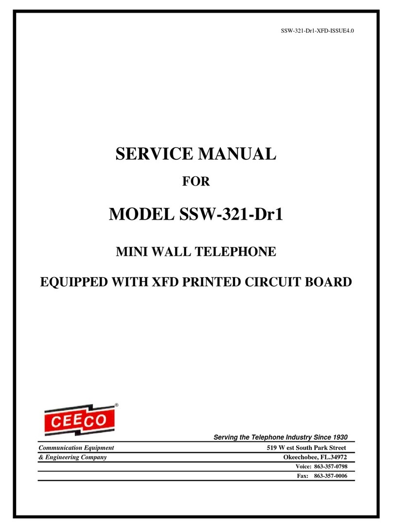 CEECO SSW-321-Dr1 User manual