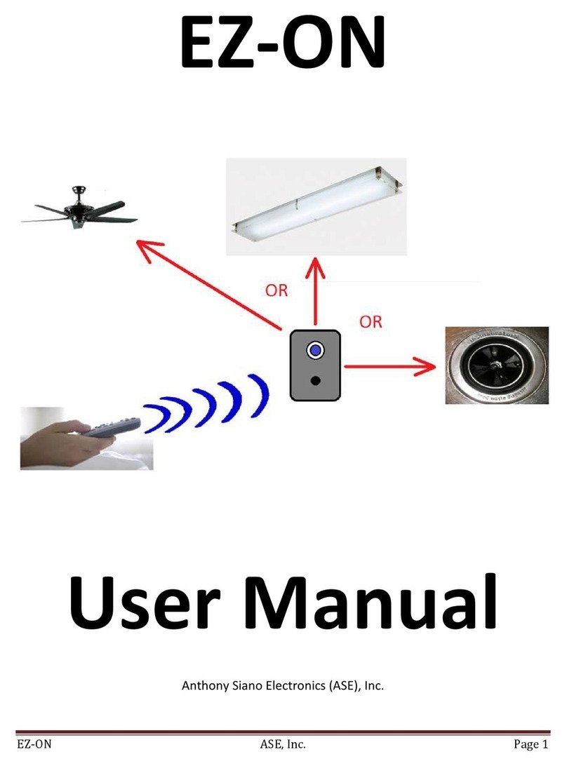 ASE EZ-ON user manual