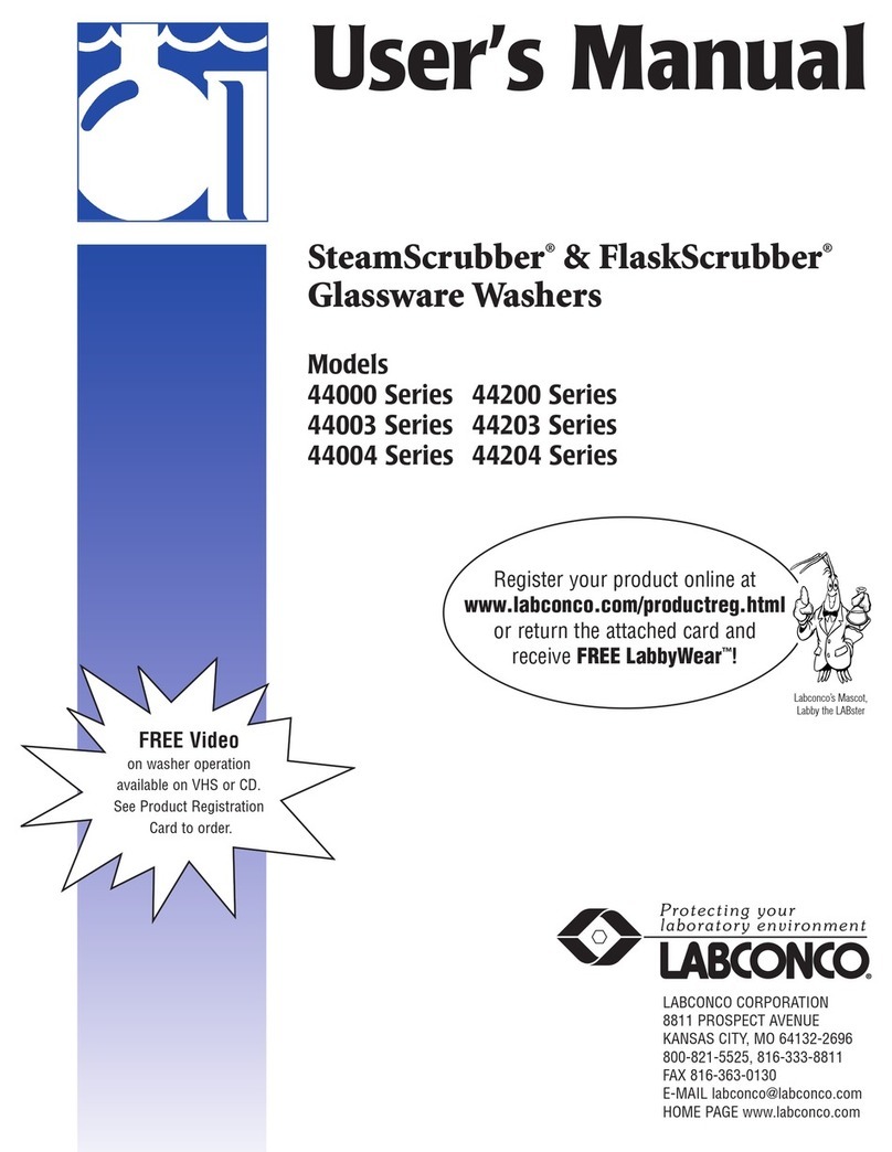 Labconco 44000 Series User manual