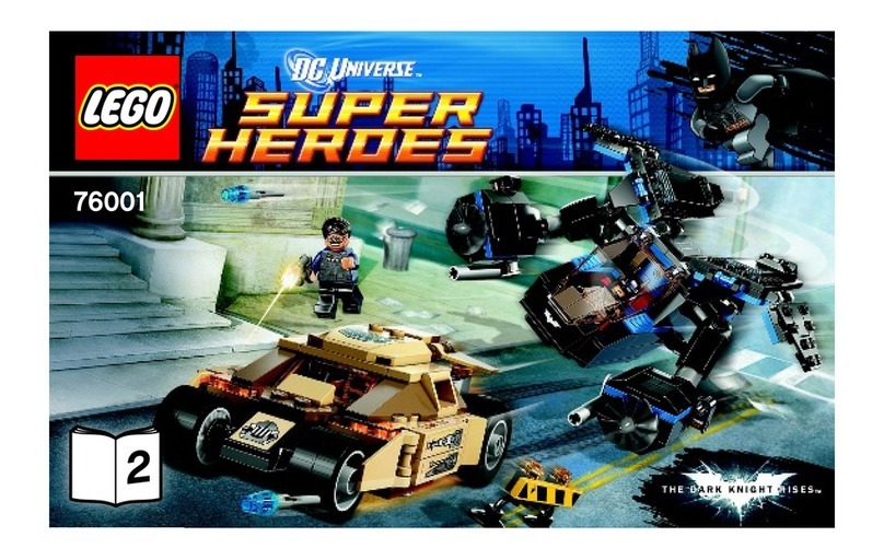 LEGO Super heroes 76001 User manual LEGO Super heroes 76001 User manual