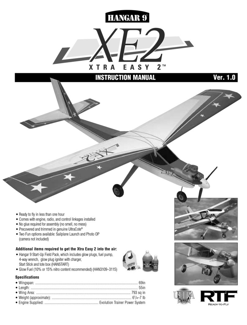 Hangar 9 Extra Easy XE2 User manual