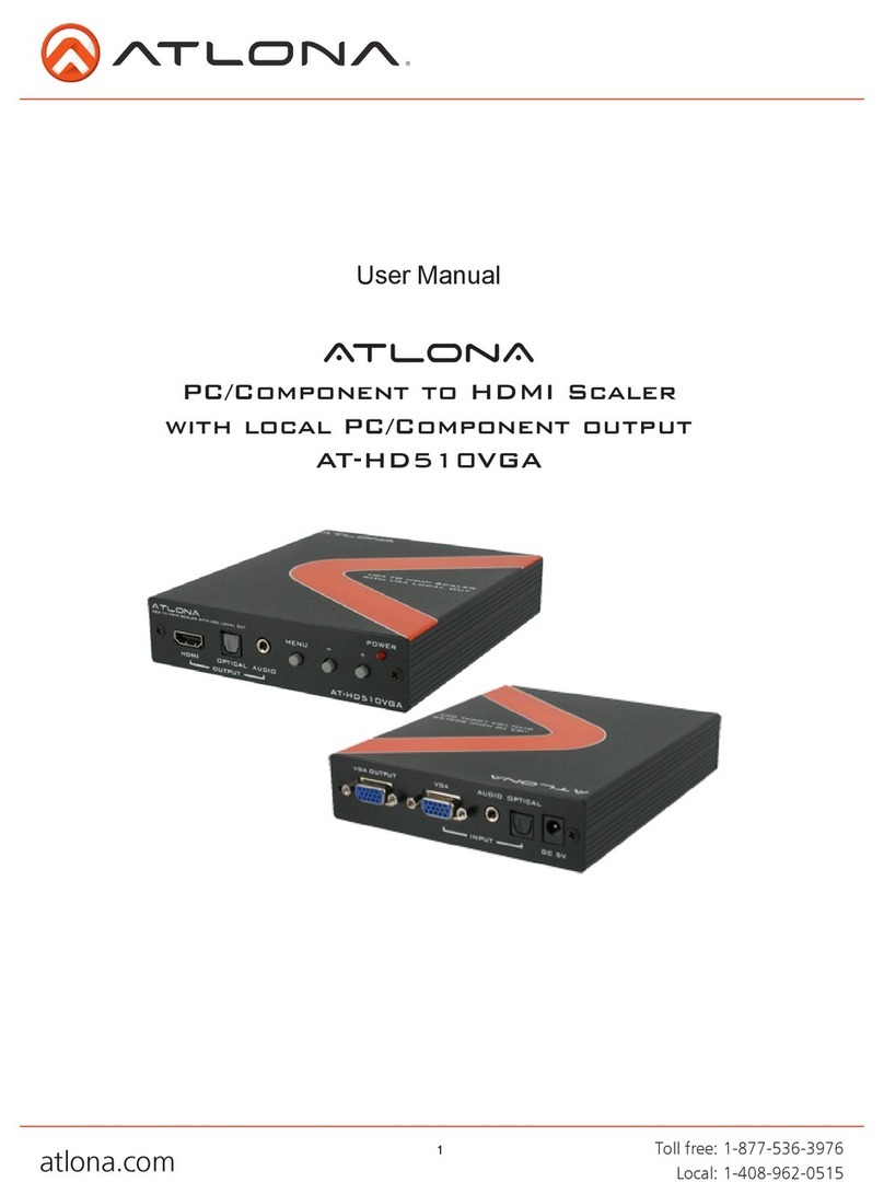Atlona AT-HD510VGA user manual