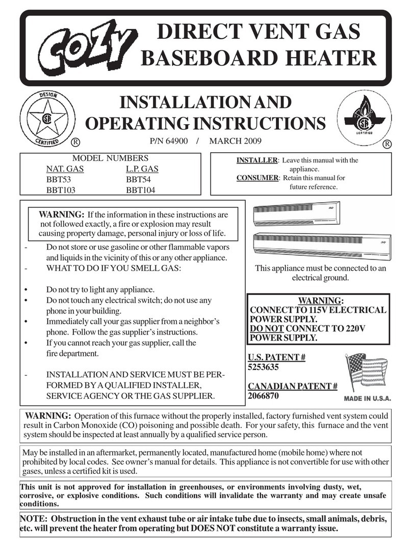 COZY BBT53 and User manual COZY BBT53 and User manual