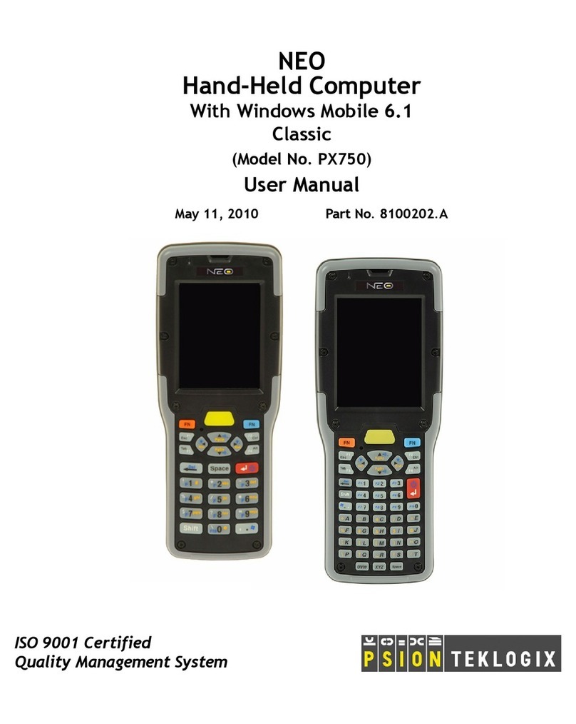 NEO PX750BT User manual