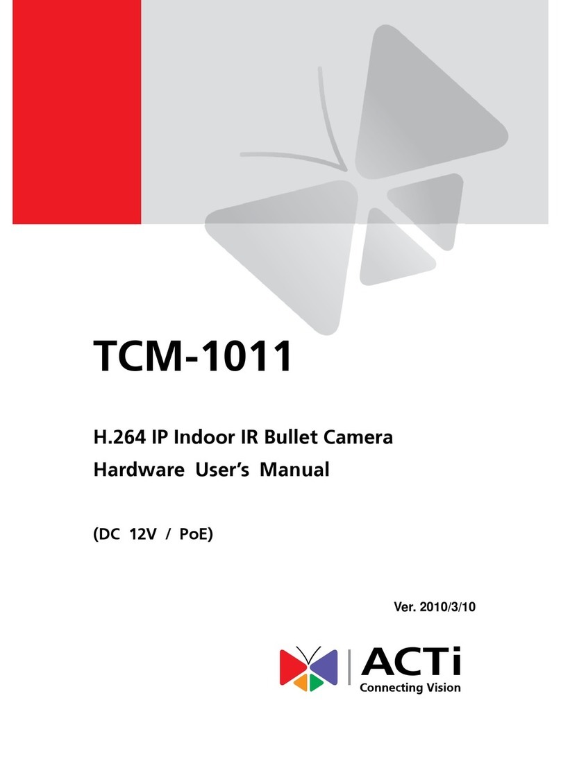 ACTi TCM-1011 Instructions for use