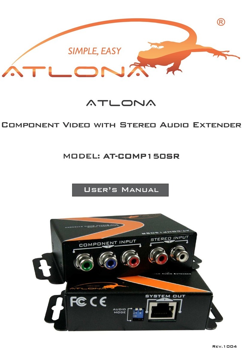 Atlona AT-COMP150SR user manual
