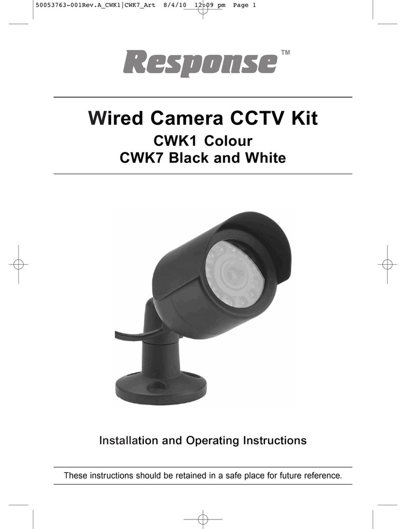 Response CWK1 Installation and operating instructions