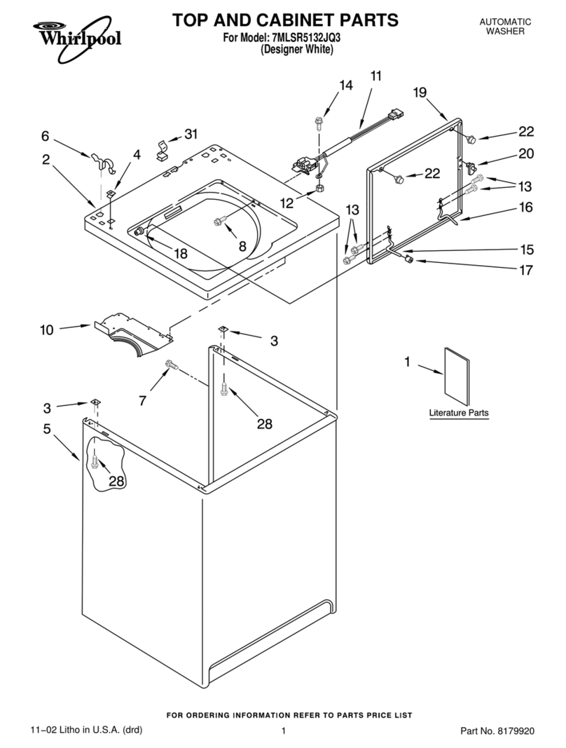 Whirlpool 7MLSR5132JQ3 parts list