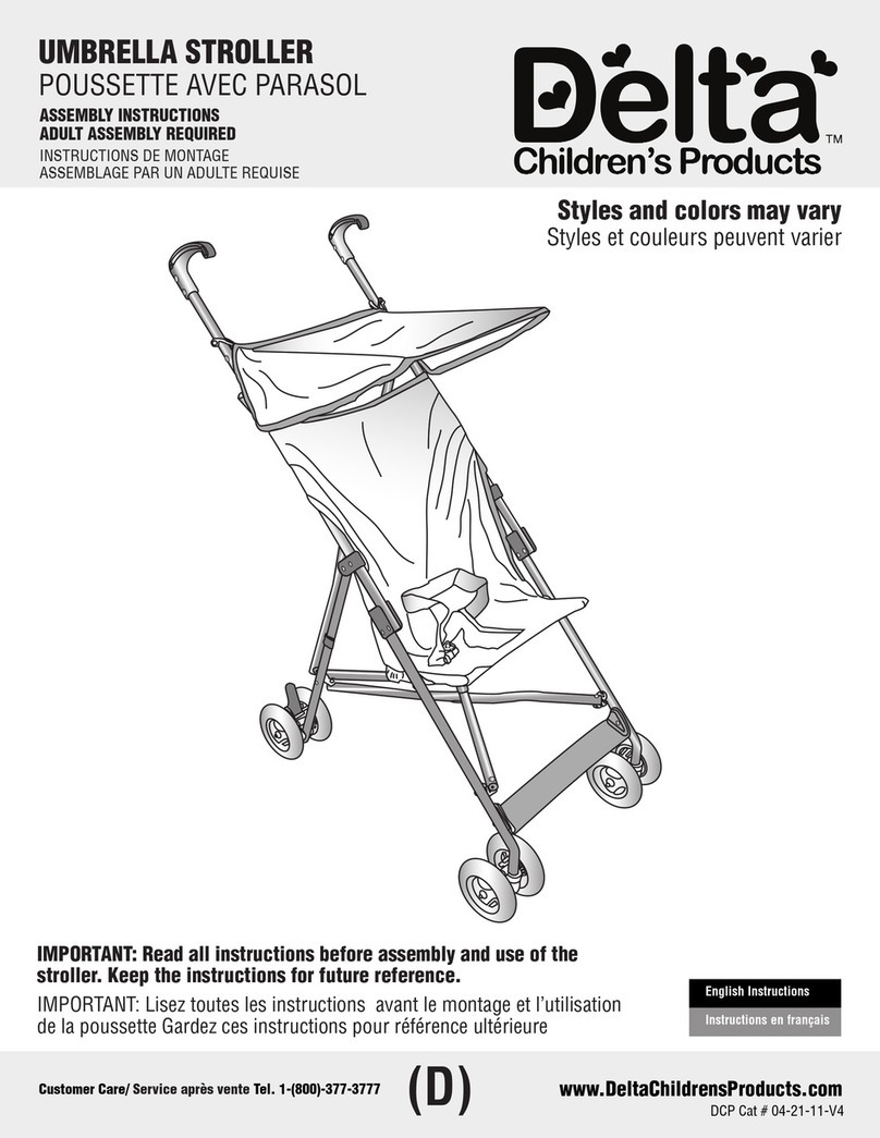Delta Umbrella stroller User manual